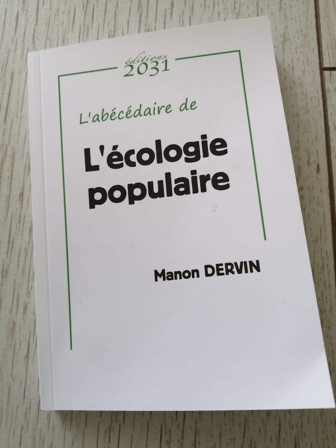 L’abécédaire de l’écologie populaire de Manon Dervin