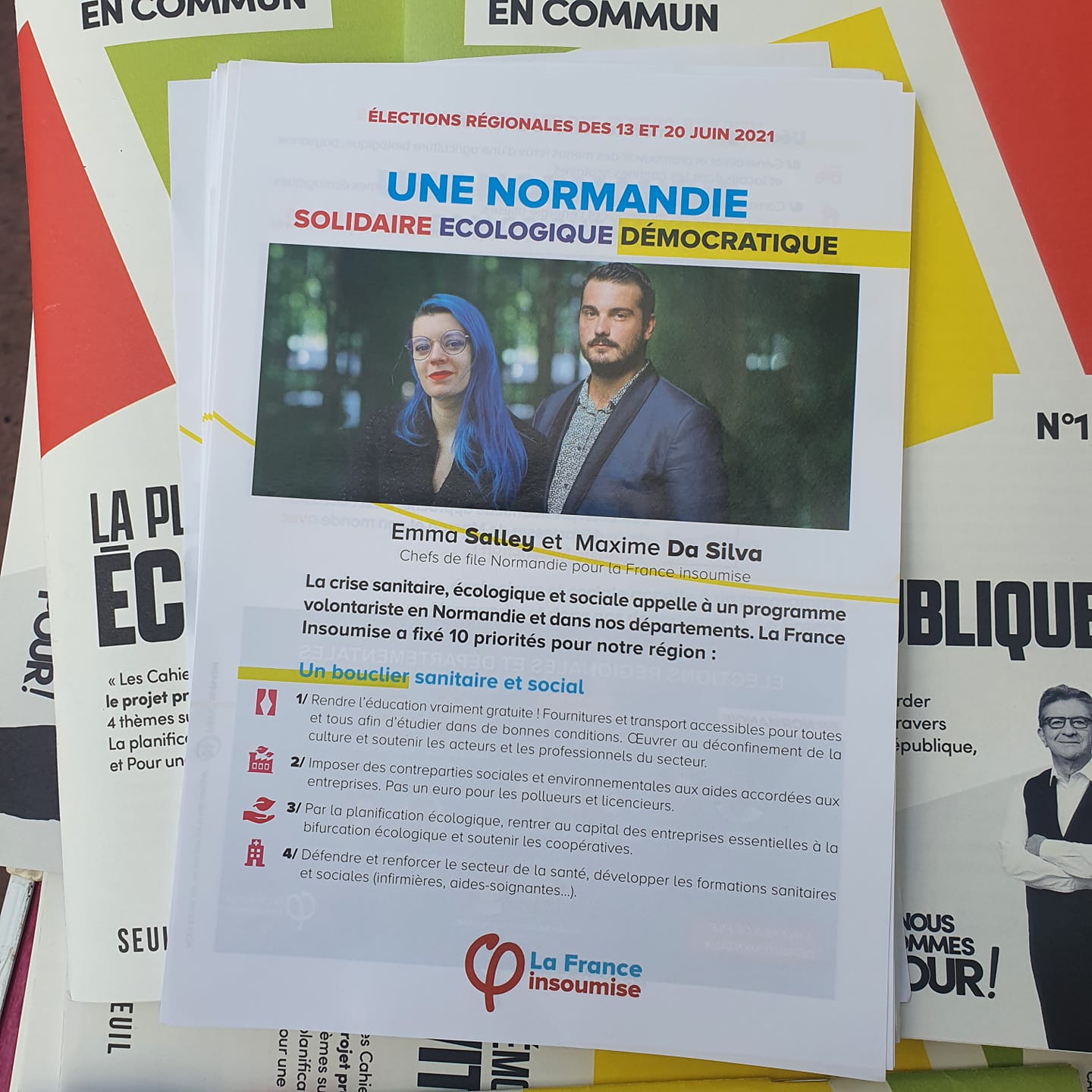 France Insoumise Normandie – Régionale 2021